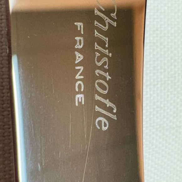 Christofle Silverplated Butter Knife - Picture 5 of 7